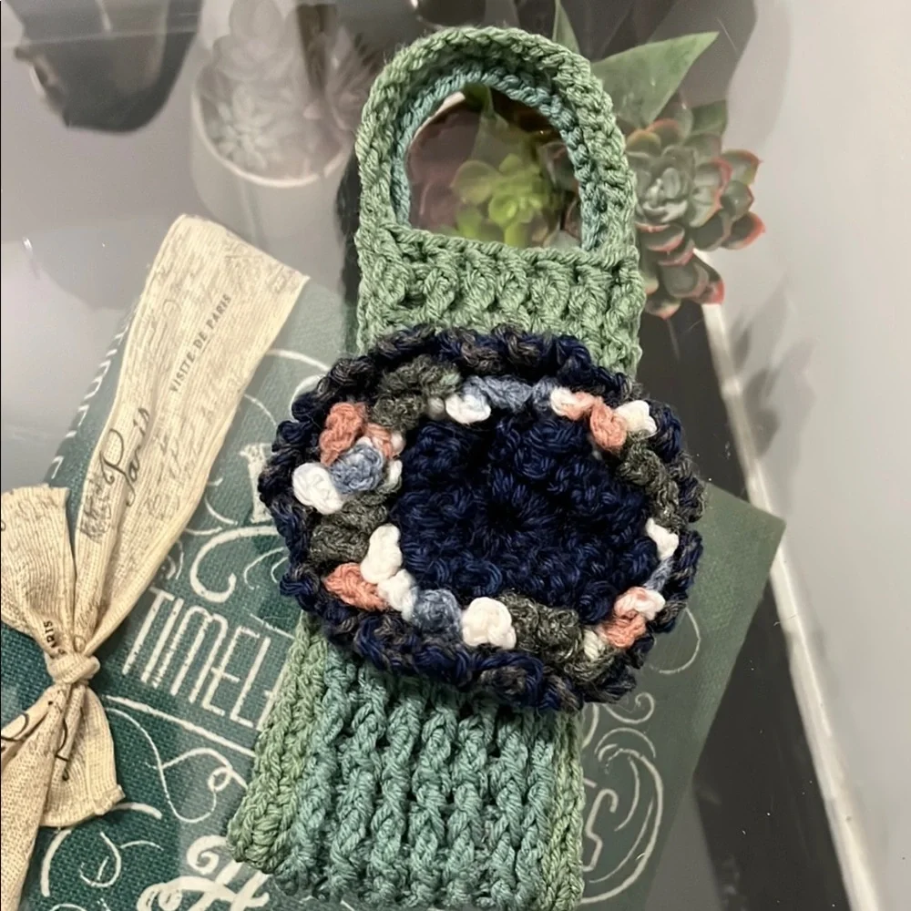 Handmade Crochet Spa 2pc set: Washcloth, Scrubbie